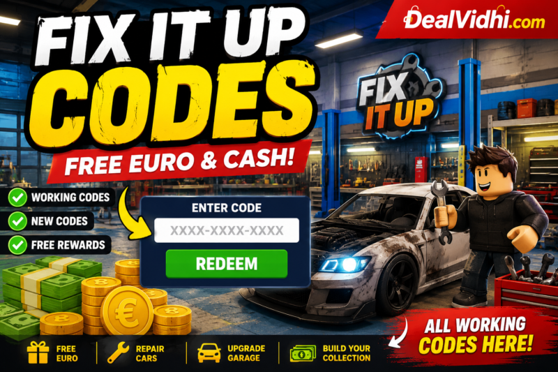 Fix It Up Codes