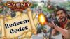 Evony Redeem Codes