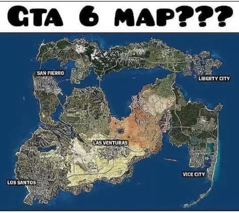 GTA 6 Map