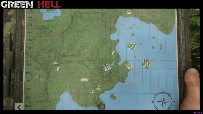 Green Hell Map