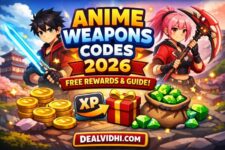 Anime Weapons Codes