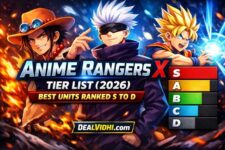 Anime Rangers X Tier List