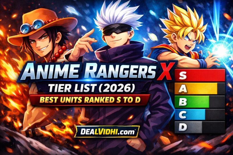 Anime Rangers X Tier List
