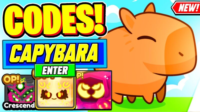 Capybara Evolution Codes