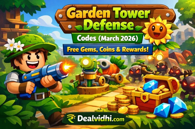 Garden Tower Defense Codes