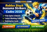 Roblox Stock Inazuma Strikers Codes – Free Spins & Rewards